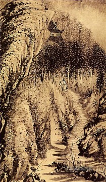  07 Kunst - Shitao der Augenblick von 1707 Chinesische Malerei